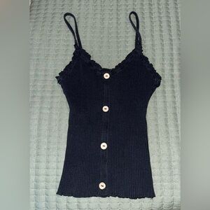 ⚡️DEREK HEART Button Down Tank